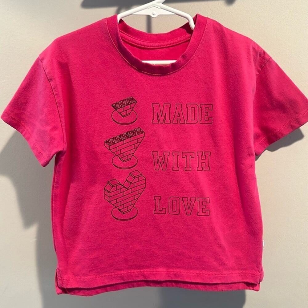 babyGAP 3T Magenta LEGO Graphic T-Shirt